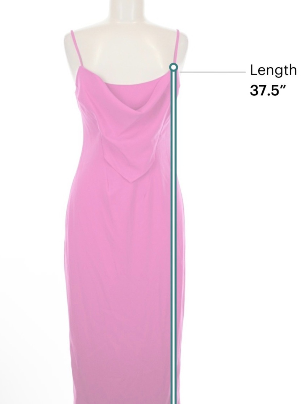 ET OCHS The Natalie Midi Dress In Fuchsia Size 6 - Picture 4 of 8
